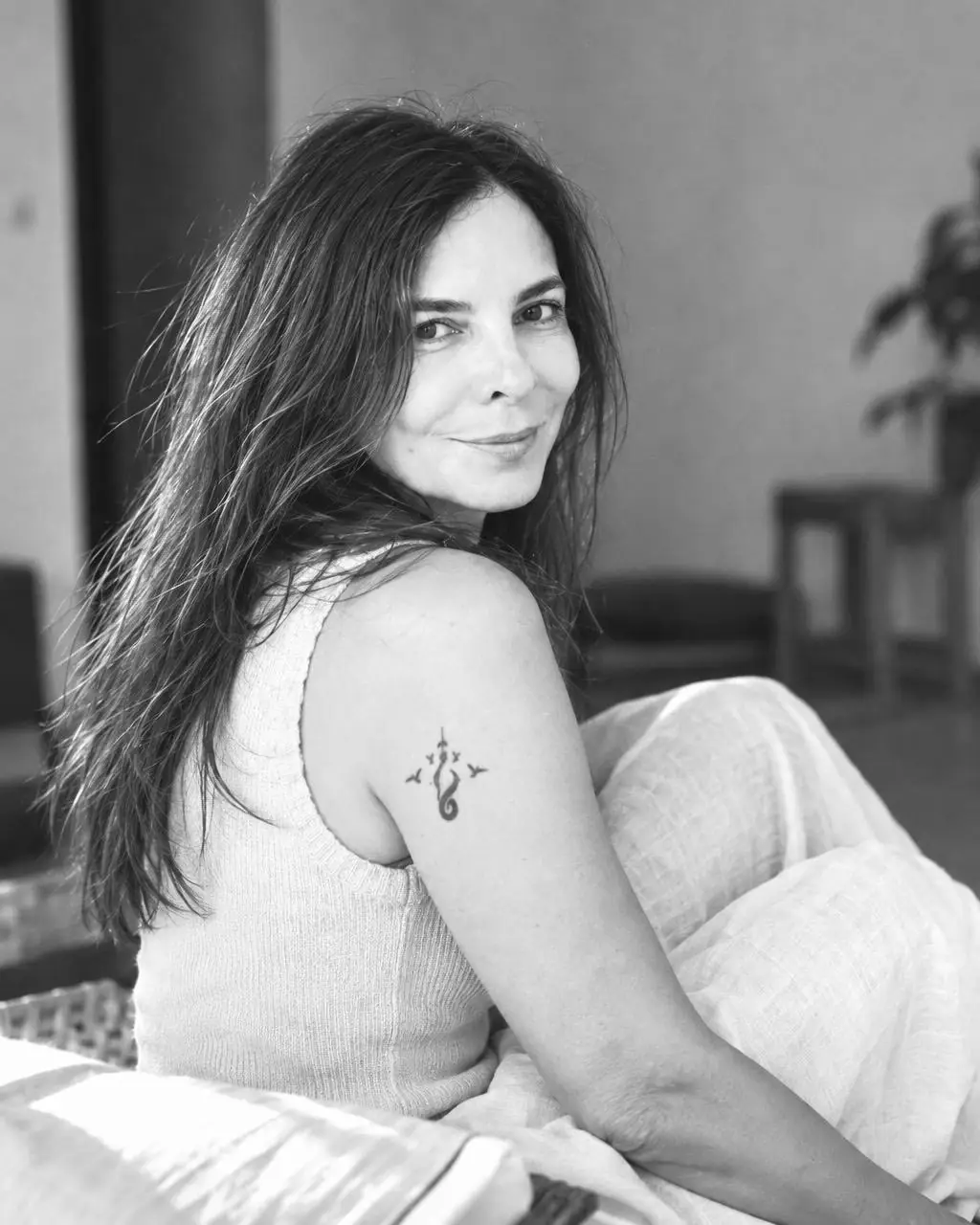 Jessica Berrios i sitt hem